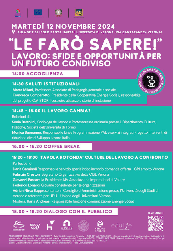 Lavoro - Sfide e Opportunità per un Futuro Condiviso