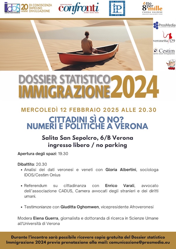 Cittadinanza - Giovani Stranieri - Incontro - Verona - 2025