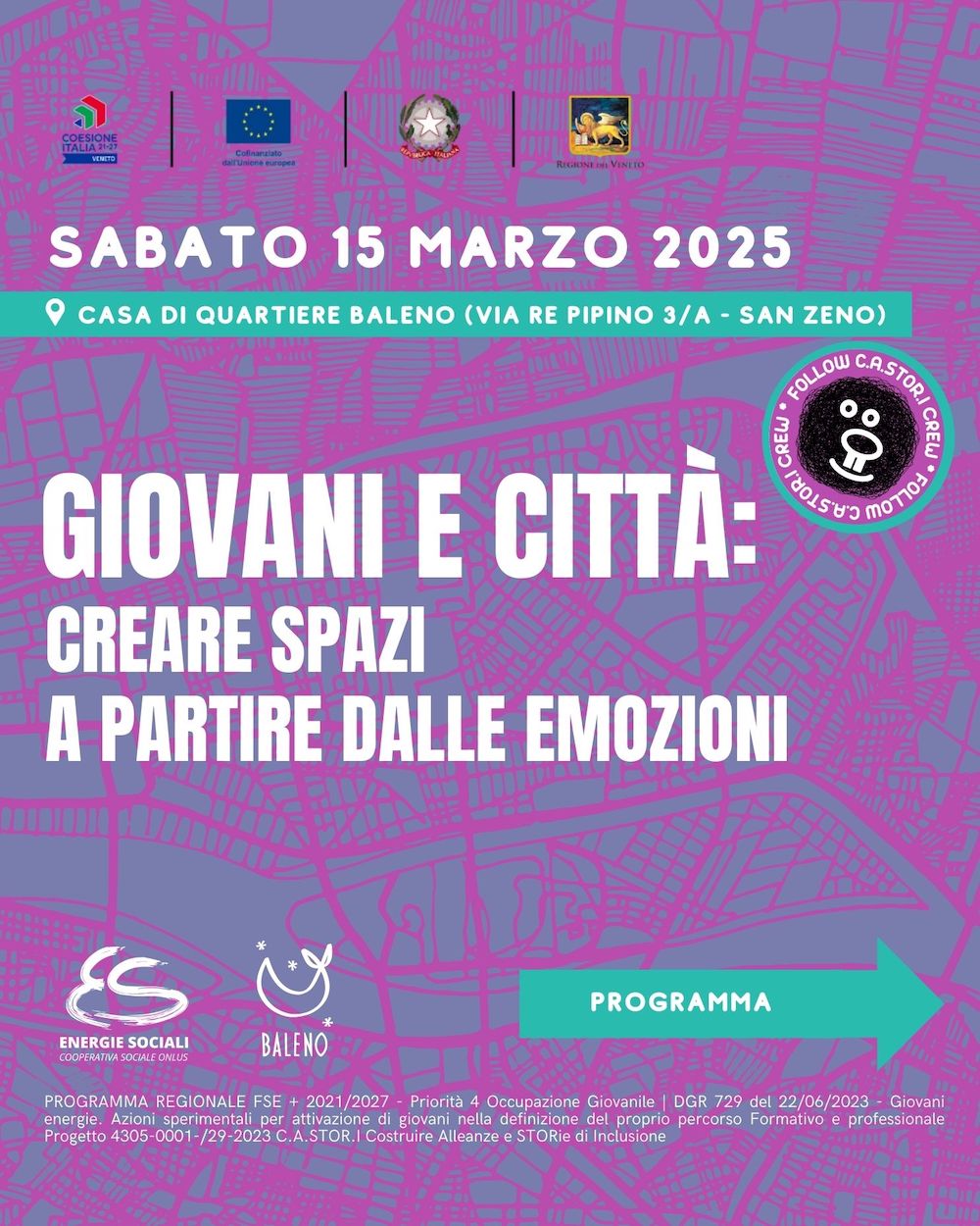 Giovani, Spazi, Emozioni - Verona - Casa Quariere Baleno