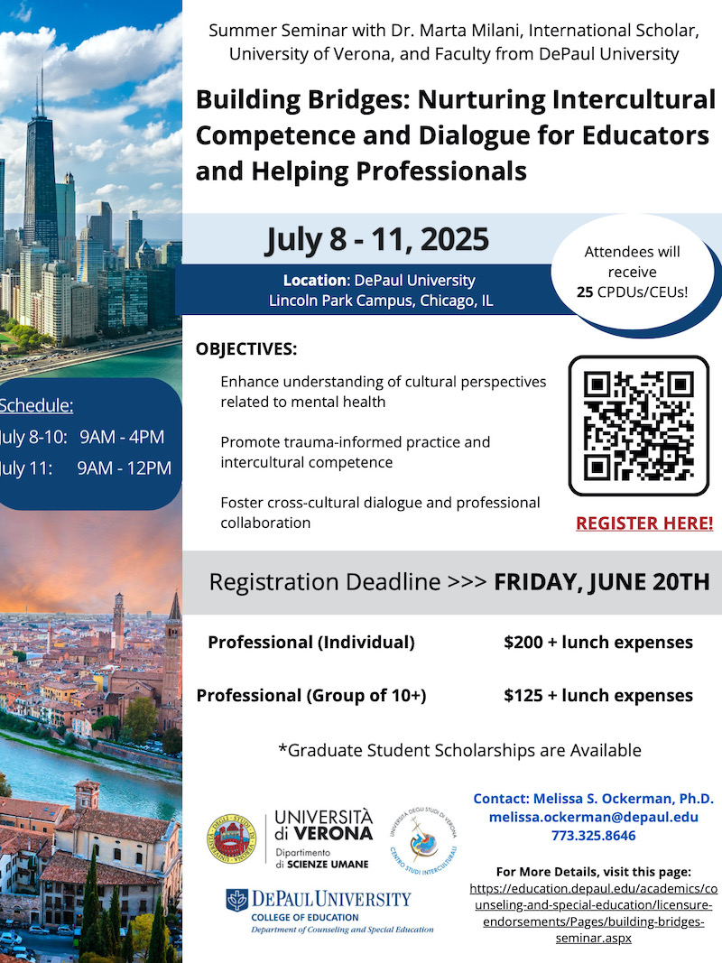 Building Bridges Summer 2025 - seminario