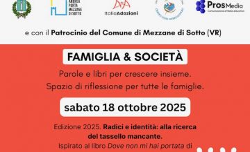 ---Famiglia & Società - Mezzane di Sotto VR - ItaliaAdozioni - ProsMedia - CSI