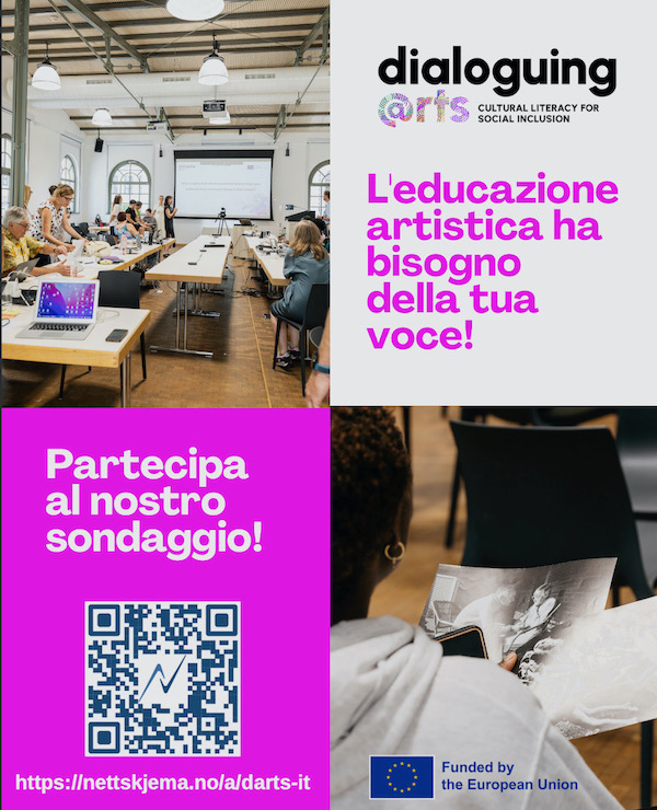 -- D@rts - Cultural Literacy For Social Inclusion - Arte, cultura e dialogo interculturale